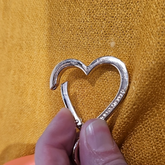 Victoria Secret Pink Grapefruit Leather Keychain/Coin Pouch - Picture 4 of 11